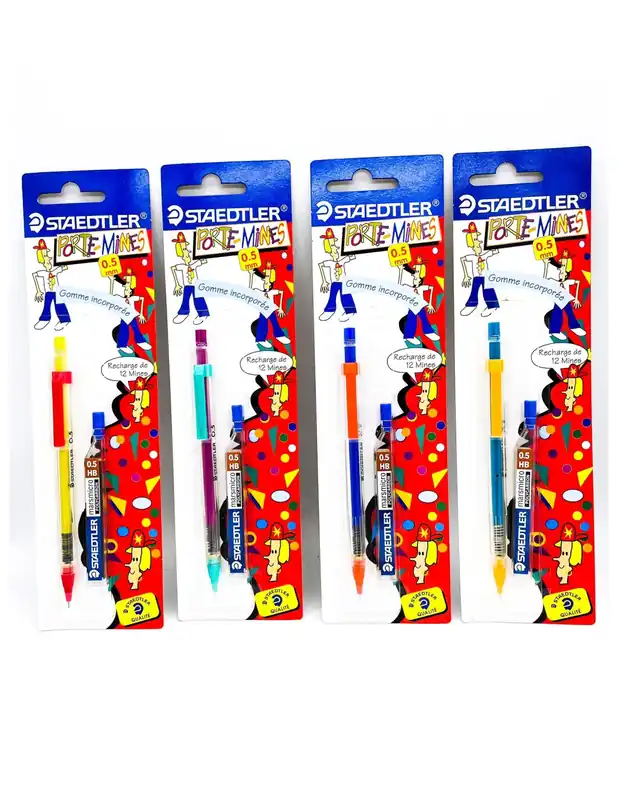 Staedtler Portamine 0.5mm Con Mine di Ricambio Omaggio
