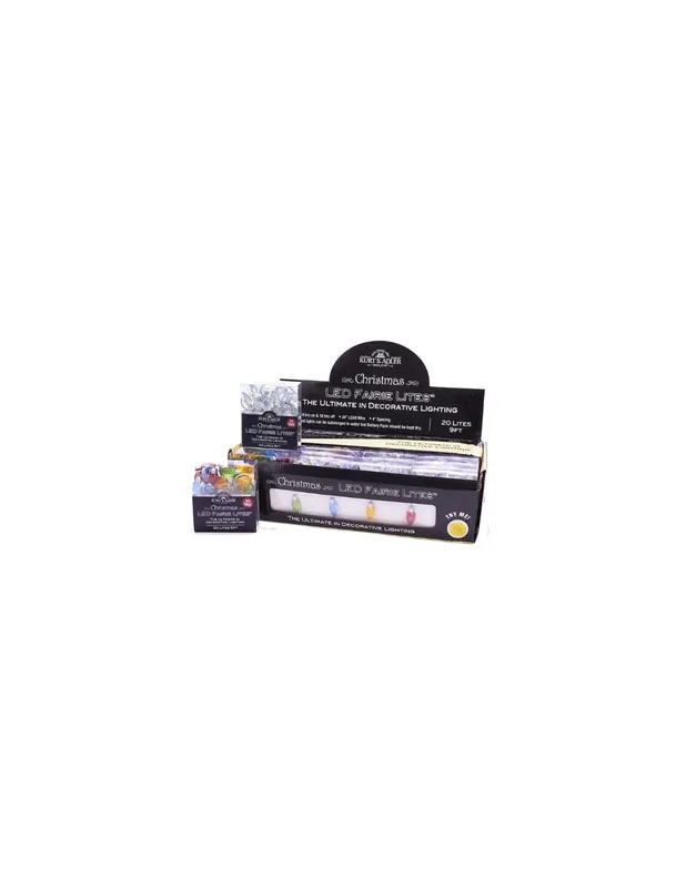 Serie Luci Natale 20 LED Fairie Lites Multicolore 275cm
