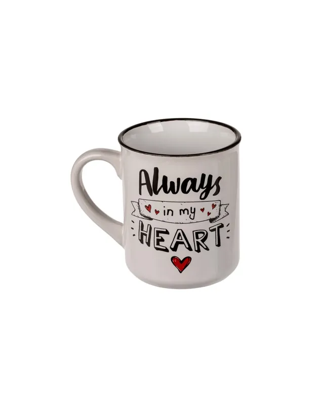 Tazza In Ceramica "Always In My Heart"