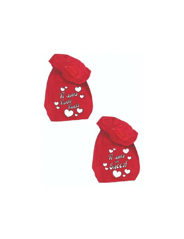 Sacco Rosso San Valentino Ti Amo Assortito 15cm