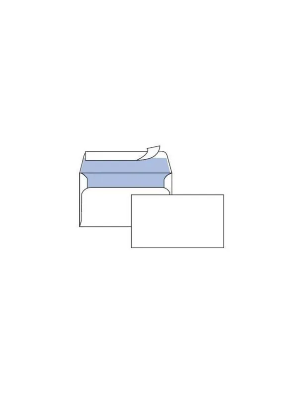 Buste Sacchetti Bianchi Unimail 11x23cm Autoadesive Blasetti 500pz