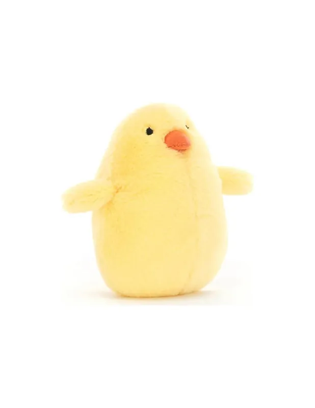 Peluche Jellycat Pulcino Chicky Cheeper Giallo 10cm