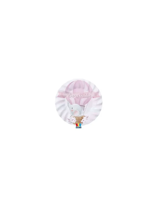 Piatti Di Carta Piani Benvenuta diam 20cm 8pz.