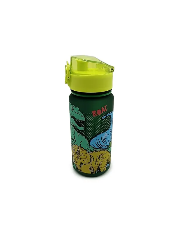 Borraccia Plastica Infrangibile 350ml Dinosauro T-Rex