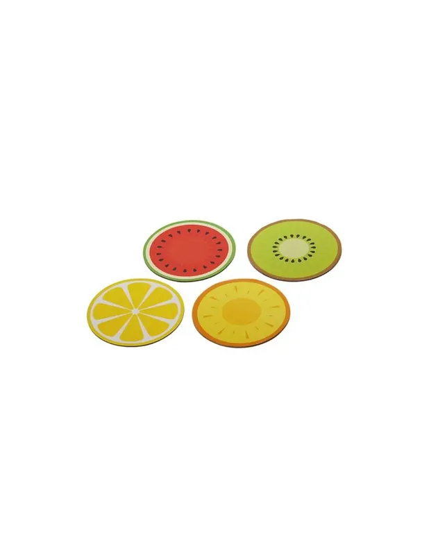 Sottopiatti Rigidi Fruttta Sagomata 30cm 4pz