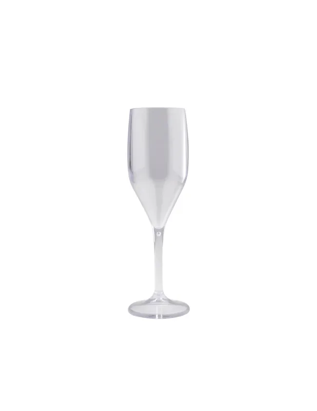 Calice Bicchiere Flute In Plastica Trasparente 150cc