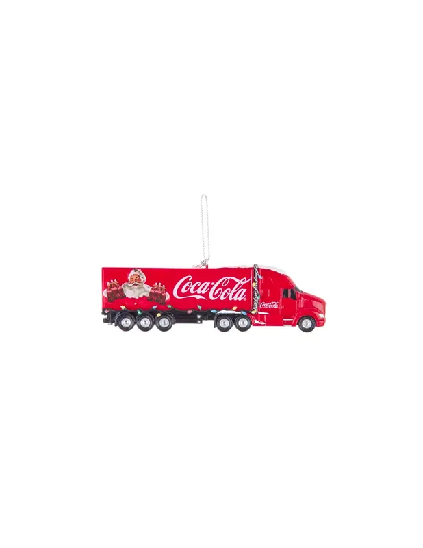 Addobbo Albero Di Natale Coca-Cola Camion Piatto