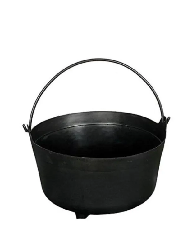 Calderone Da Strega In Plastica 30cm Ornamenti Halloween