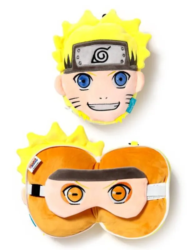 Cuscino Da Viaggio Con Mascherina Naruto Shippuden Modalità Eremitica