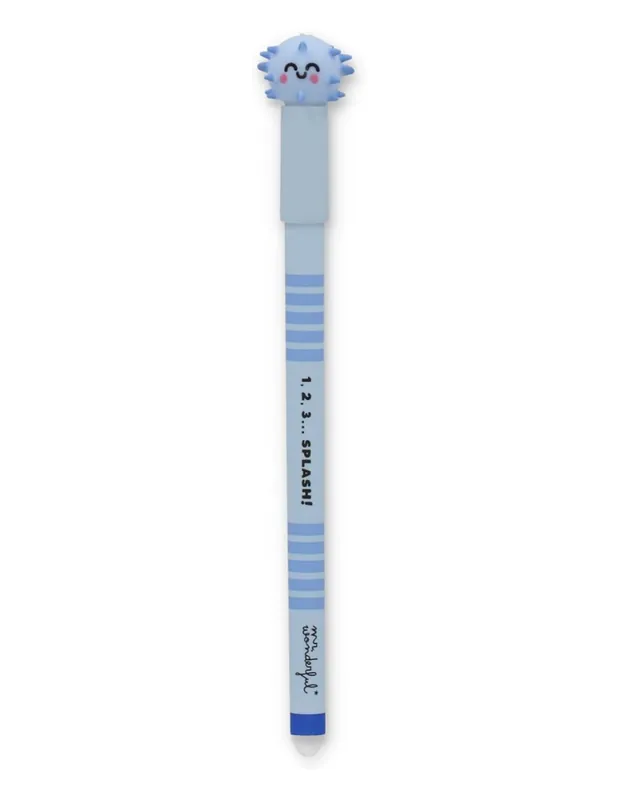 Penna Gel Cancellabile Pesce Palla 1 2 3 Splash