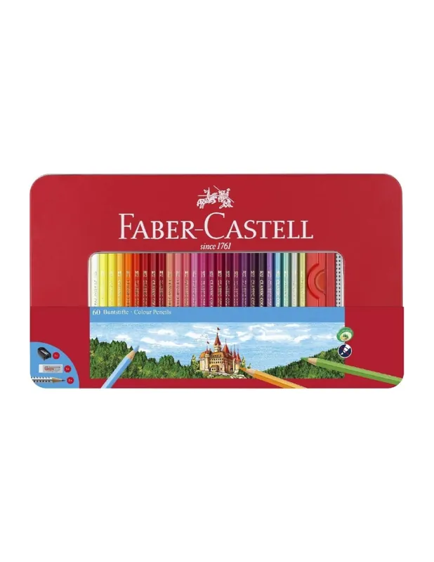 Pastelli Colorati Faber Castell 60pz