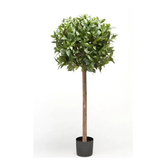 Sfera artificiale d‘alloro DRODY, troncho vero, frutti, 120cm