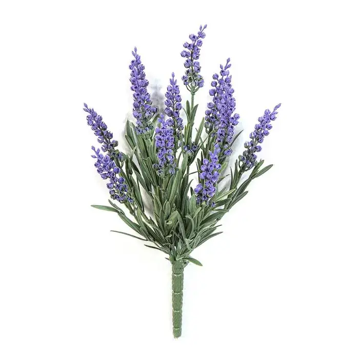 Lavanda artificiale SAFIRA su bastone, crossdoor, difficilmente infiammabile, viola, 35 cm