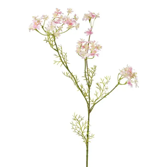 Carota selvatica artificiale KALOMIRA, rosa-bianco, 85cm