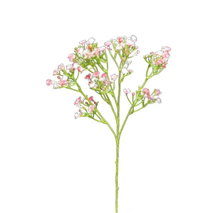 Velo di sposa artificiale CECILIA, rosa, 45 cm, Ø1 cm