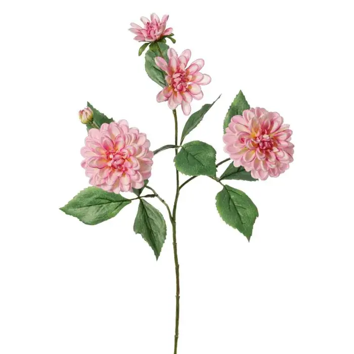 Ramo decorativo dalia artificiale QUINKA, rosa, 70 cm