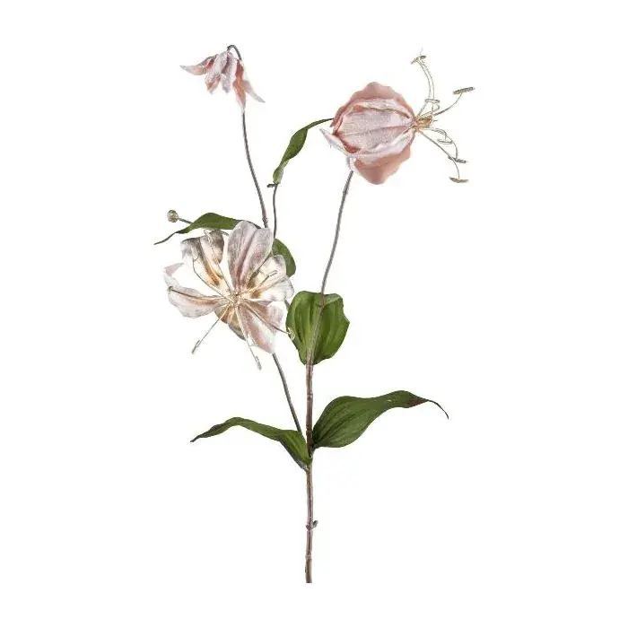 Ramo decorativo Gloriosa LISUPY, beige-oro, 80 cm