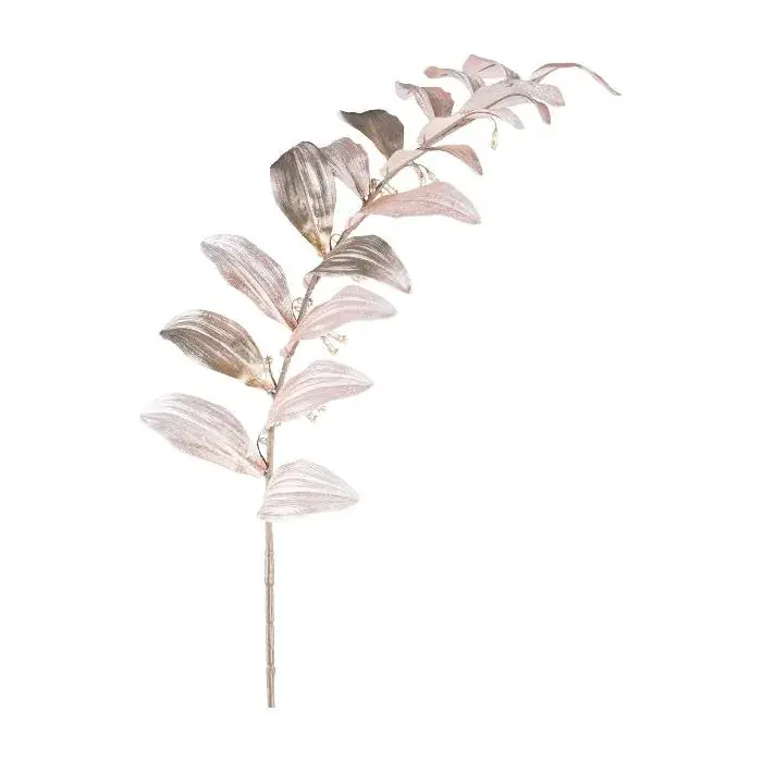 Ramo artificiale Sigillo di Salomone PRIHON con fiori, beige, 120 cm