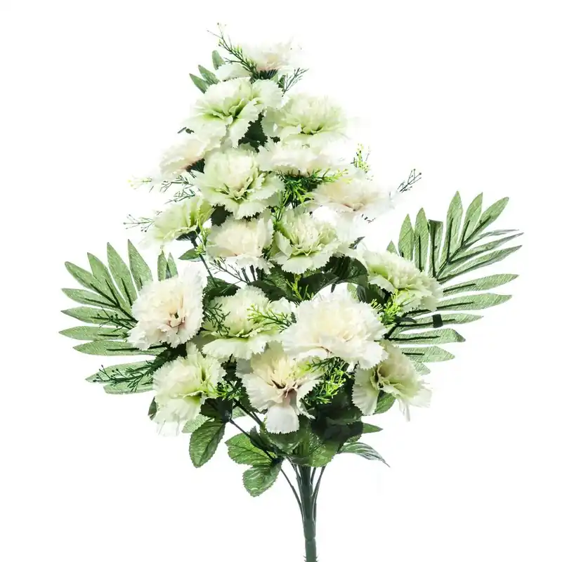 Bouquet frontale con garofani