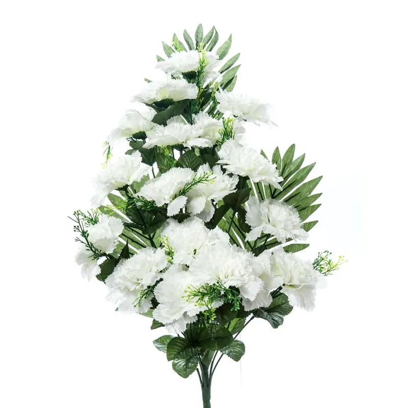 Bouquet frontale con garofani