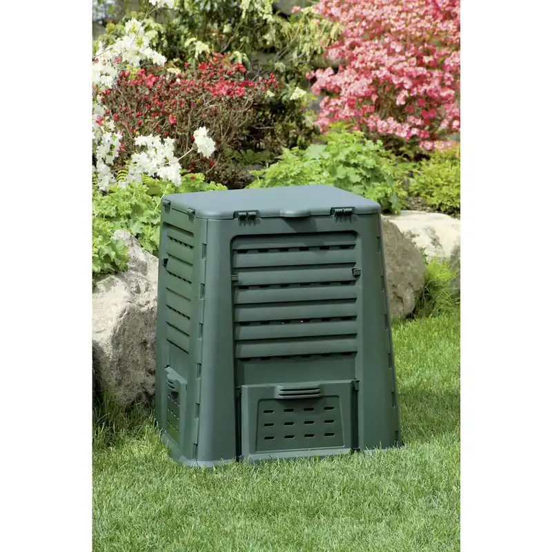 Termoquick compostiera 410lt 78 x 78 x h 86cm colore verde