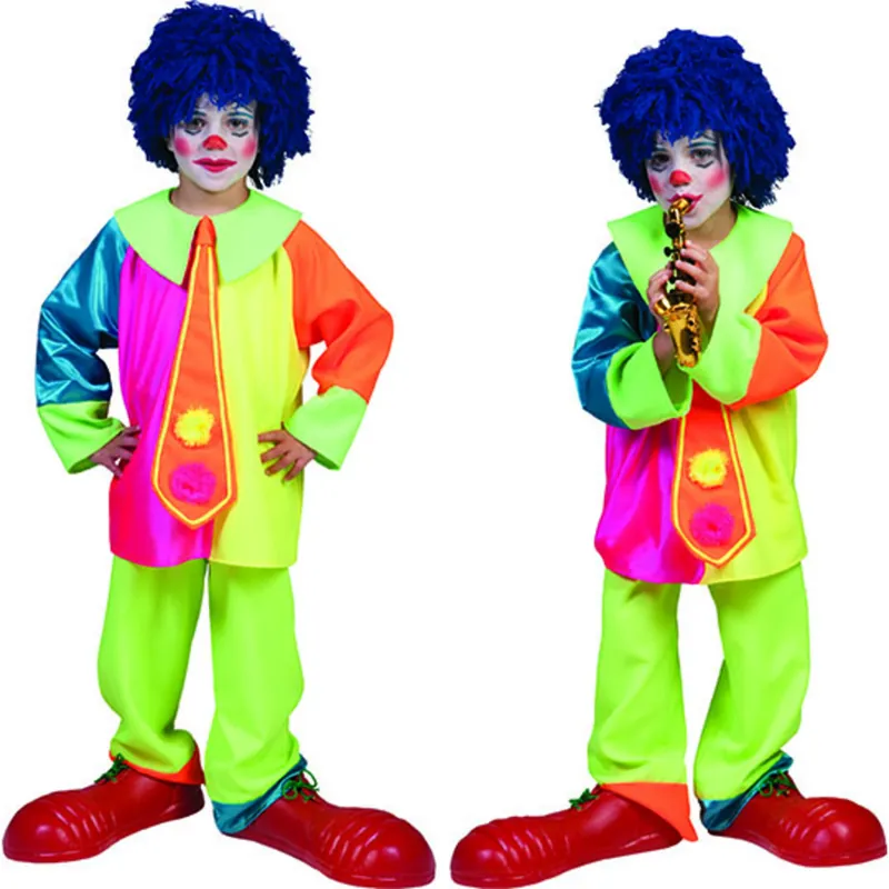 COSTUME DA CLOWN BILLY PER RAGAZZI FUNNY FASHION