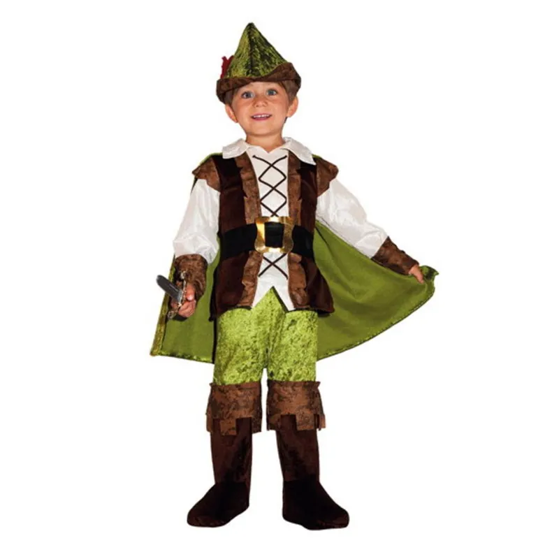 COSTUME DI ROBIN HOOD PER BIMBI 1-2 ANNI