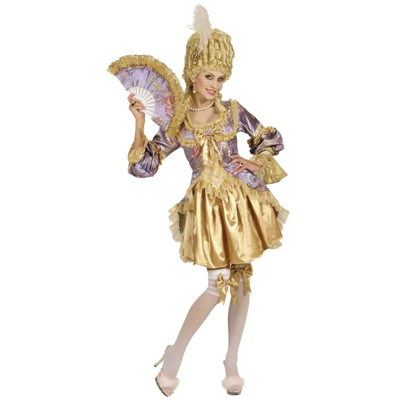 COSTUME DA DAMA DEL XVIII SECOLO MARQUISE DE POMPADOUR