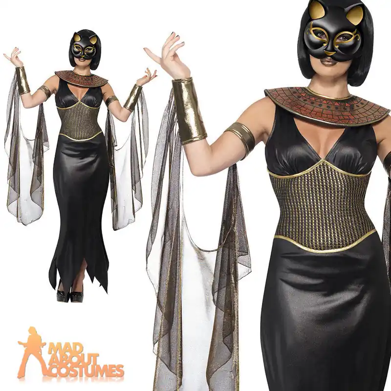 COSTUME DEA GATTA BASTET DONNA TAGLIA XS SMIFFYS