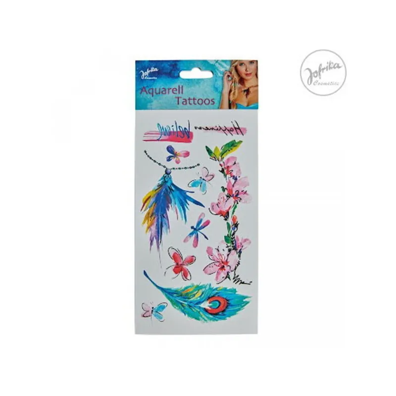 SET TATUAGGI AQUARELL DI JOFRIKA COSMETICS