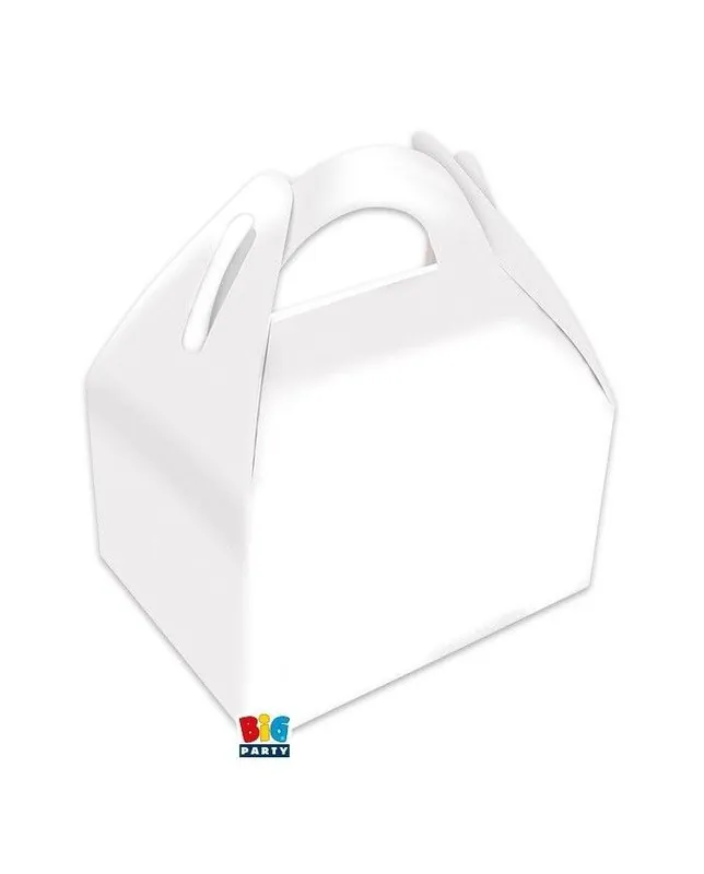 6 Happy Box 15 x 18 x 11 cm Bianco