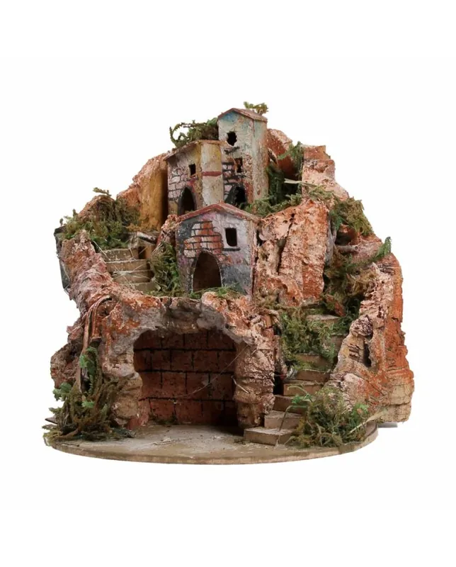 Presepe napoletano pandorino 21x 24 cm