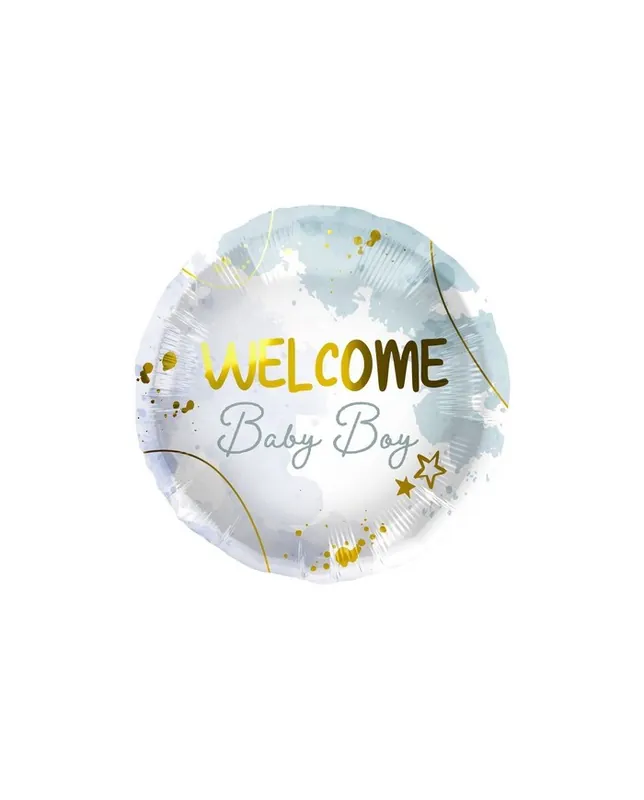 Palloncino nascita welcome baby boy