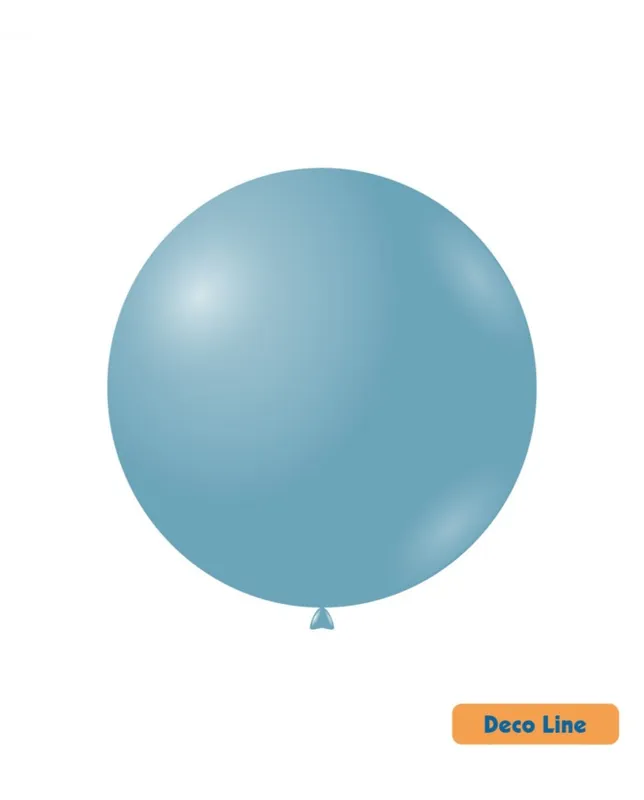 Palloncini Deco Line Pastello 18" STEEL BLU 254 20pz