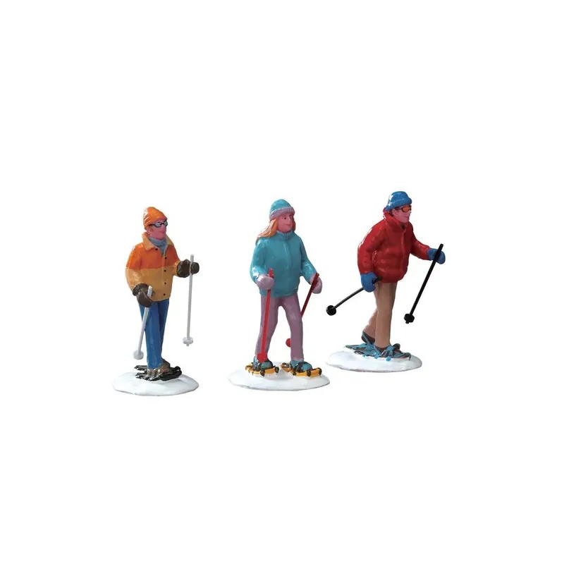 Snowshoe Walkers Set of 3 - Lemax 22033