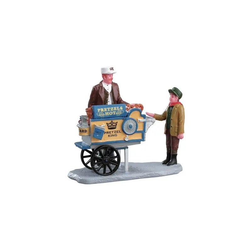 Pretzel King Pretzel Cart - Lemax 42238
