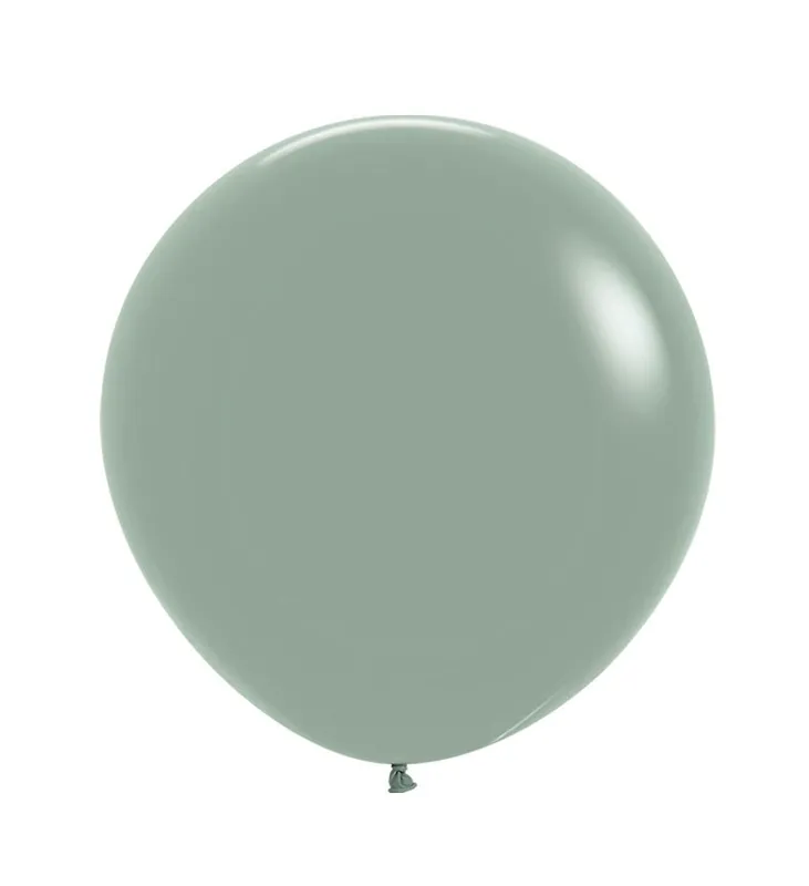 Palloncini Pastello Crepuscolo Verde Alloro 61cm 10pz