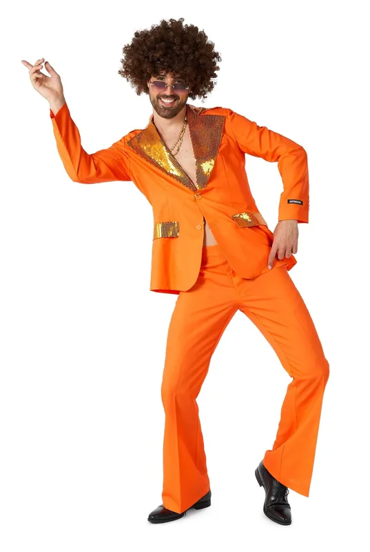 Tuta Disco Arancione Uomo Suitmeister