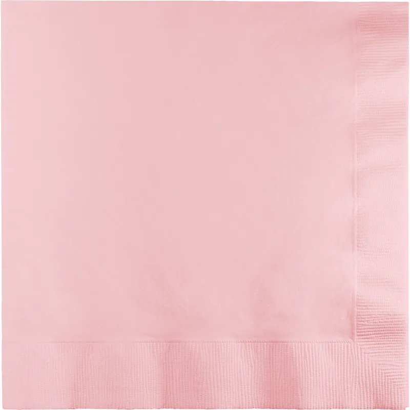 Tovaglioli rosa chiaro a 2 strati 33 cm 20 pezzi