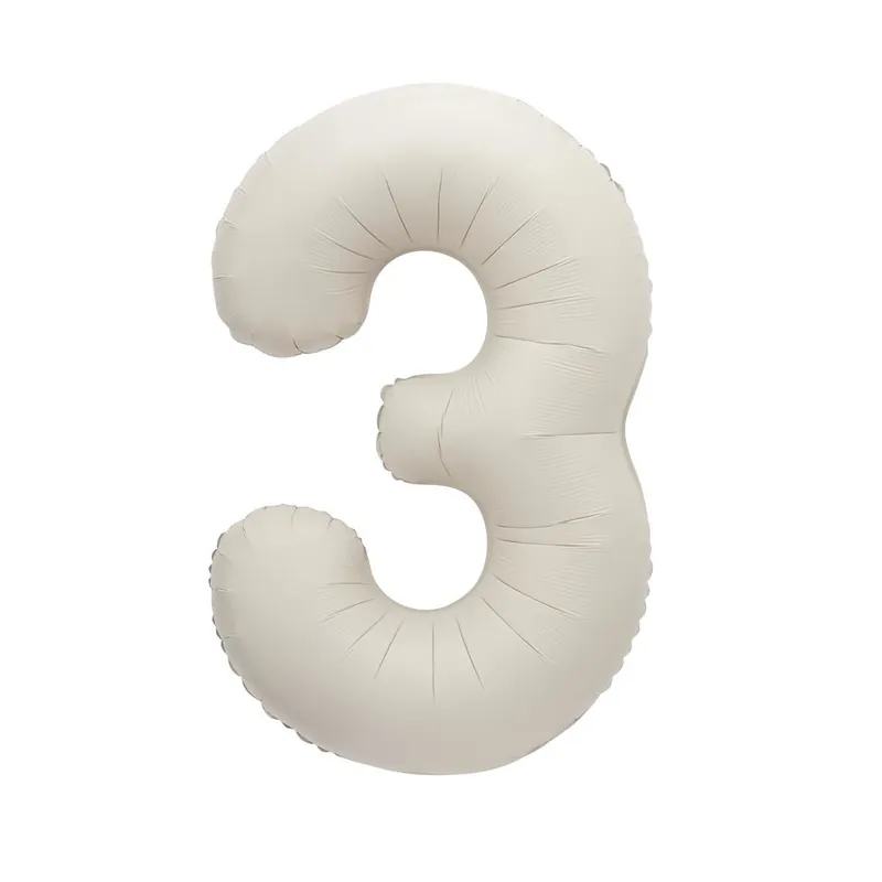 Palloncino Figura Nuda 3 Anni Opaco 86cm